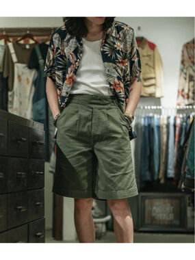 British Army Gurkha Bermuda Shorts - Olive Non Stock Mfg. Co. Sz 10